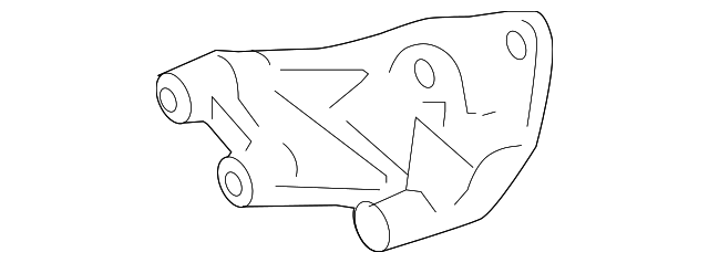 15250907 Деталь UPPER BRACKET, LEFT