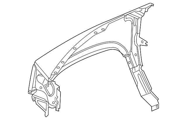 55359248AD Деталь FENDER, RIGHT