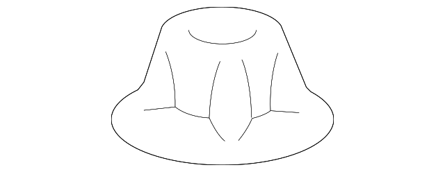000-990-44-62 UNDER COVER NUT, LEFT