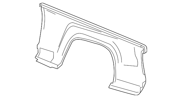 15144458 Деталь OUTER PANEL, RIGHT