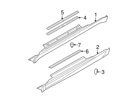 Cooper EXTERIOR TRIM - PILLARS