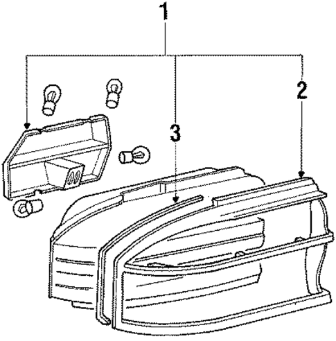 Galant TAIL LAMPS