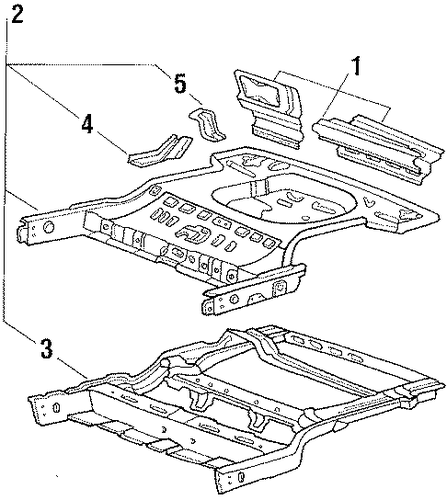 Precis REAR BODY & FLOOR 2