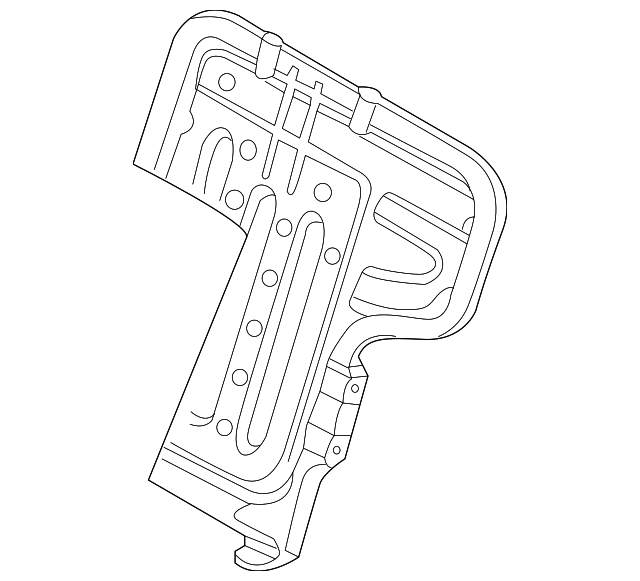 88651-CB200 Деталь FRAME, LEFT