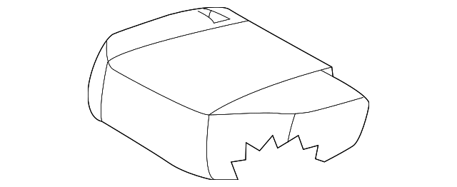 88370-CA400 Деталь CUSHION COVER, LEFT