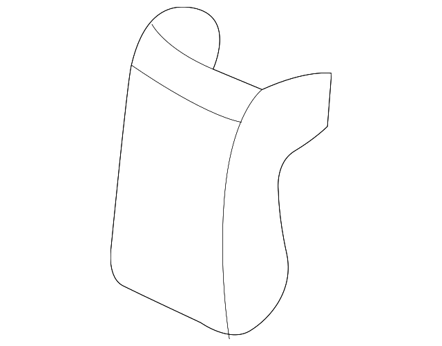 88327-CA002 Деталь COVER, RIGHT