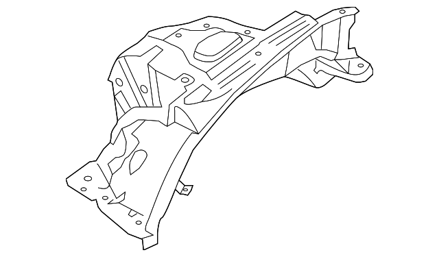 64501-3M050 Деталь APRON PANEL, LEFT
