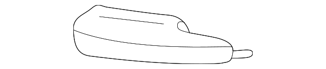 12482549 Деталь ARMREST, LEFT