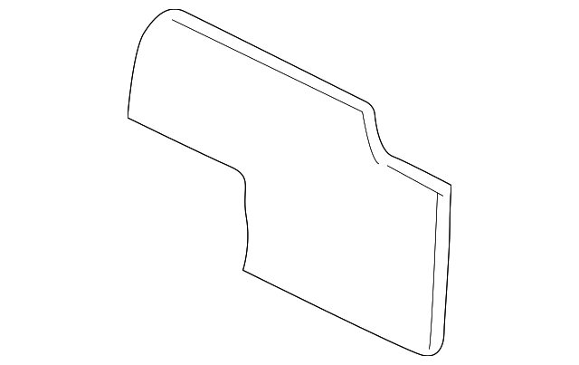 12482532 Деталь SOUND ABSORBER, RIGHT