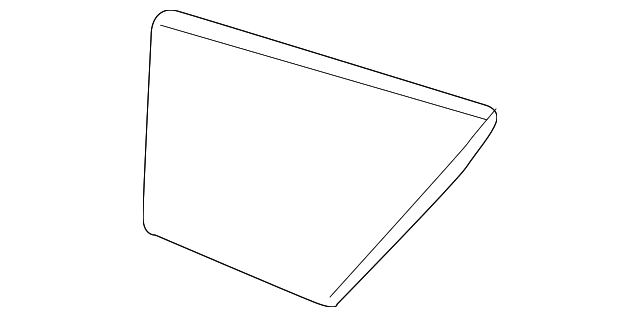 12482533 Деталь SOUND ABSORBER, RIGHT
