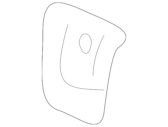 12482481 Деталь TRIM BEZEL, RIGHT