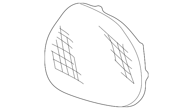 12482433 Деталь SPEAKER GRILLE, LEFT