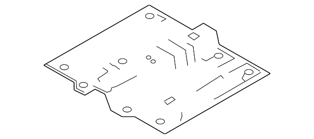 65111-2F010 Деталь FRONT FLOOR PAN