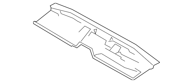 65157-2F000 Деталь CENTER FLOOR PAN