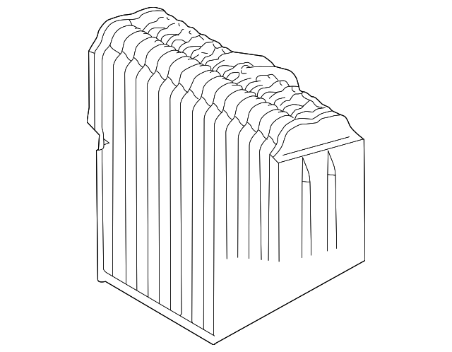 88501-04030 EVAPORATOR CORE