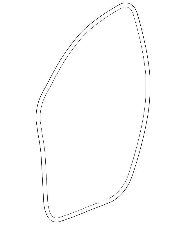 25962312 Деталь SURROUND W'STRIP, LEFT