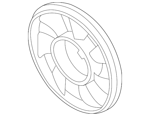 25231-2D400 Деталь FAN BLADE
