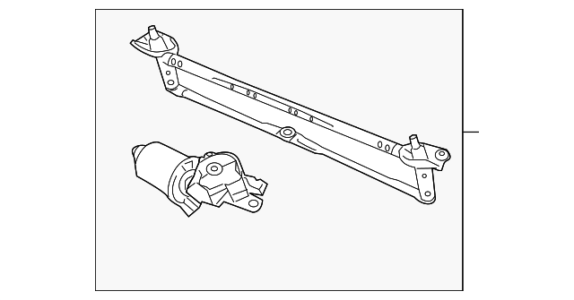 98100-2M000 MOTOR & LINKAGE