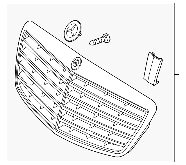 221-880-06-83-9040 GRILLE ASSY