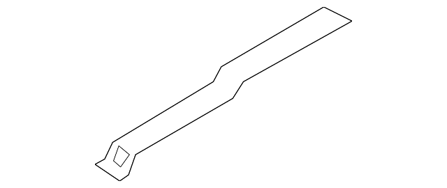 65713-2J100 Деталь INNER RAIL, LEFT