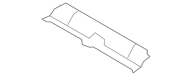 65751-2J100 Деталь REAR CROSSMEMBER