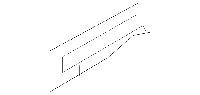 65535-2J100 Деталь CORNER PANEL, LEFT