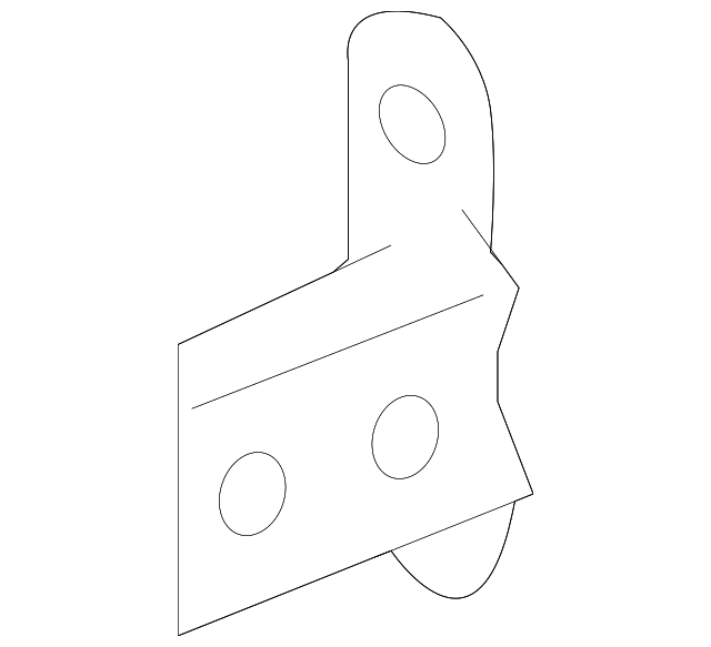 6932078J00 Деталь UPPER HINGE, RIGHT