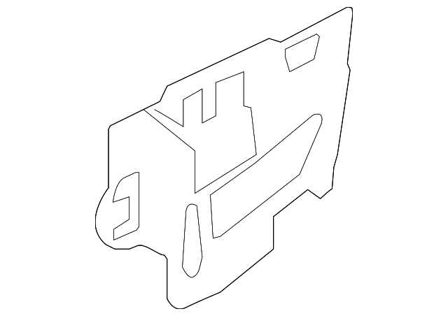 8391178J01 Деталь WATER DEFLECTOR, RIGHT