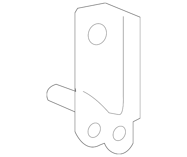 8221078J00 Деталь LATCH, RIGHT