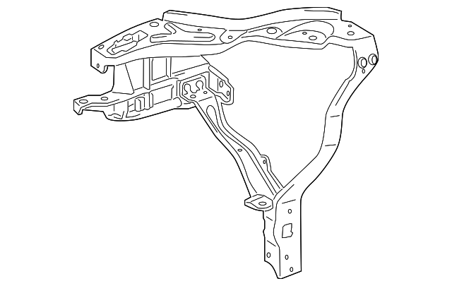 212-620-01-91 Деталь OUTER SUPPORT, LEFT