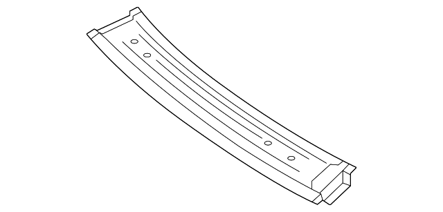166-650-00-00 Деталь W'SHIELD HEADER