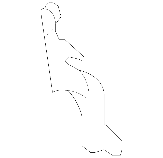 51551FE040 Деталь INNER PILLAR, RIGHT