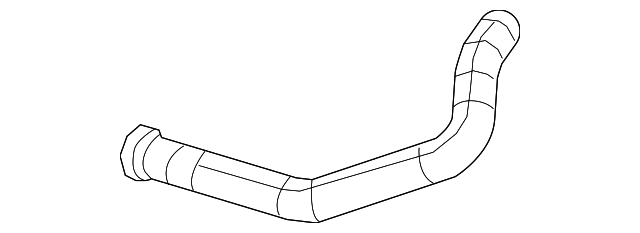55038161AD Деталь LOWER HOSE