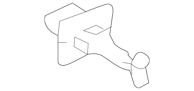 SU003-04135 Деталь UPPER COVER CLIP, LEFT