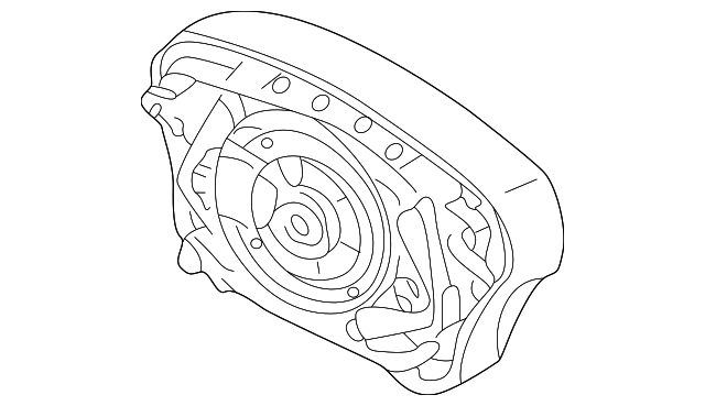 463-460-09-98 Деталь DRIVER AIR BAG