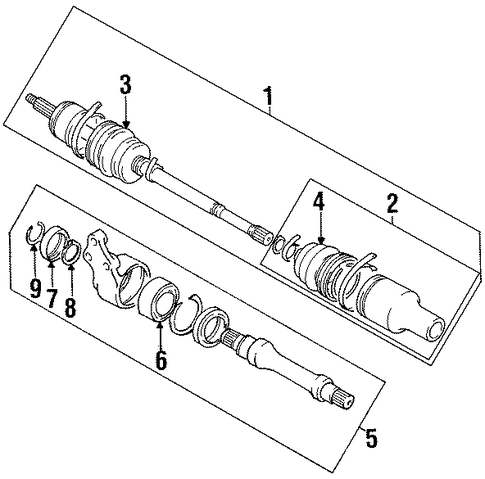 Swift DRIVE AXLES