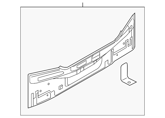 G9110-9KAMA Деталь REAR BODY PANEL