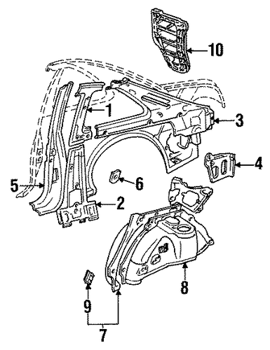 Paseo INNER COMPONENTS