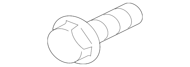 1174984Z00 Деталь RR LATERAL ARM BOLT, LEFT