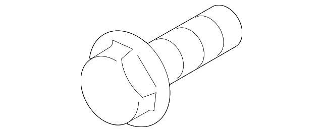 4631285Z20 Деталь RR LATERAL ARM BOLT, LEFT