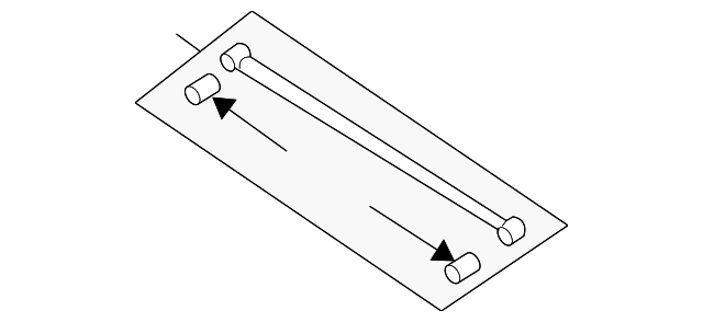 4630085Z10 Деталь RR LATERAL ARM, LEFT
