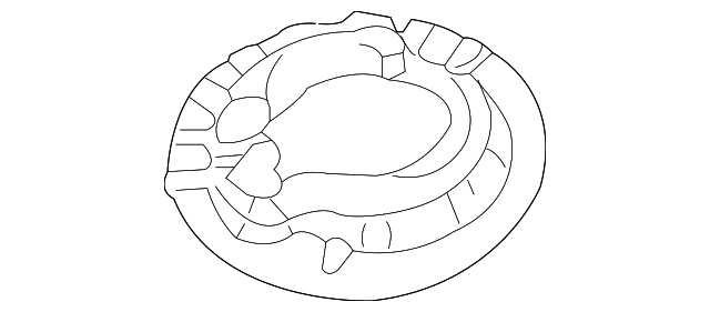 4121385Z00 Деталь LOWER SEAT, LEFT