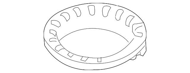 4134185Z00 Деталь UPPER SEAT, LEFT