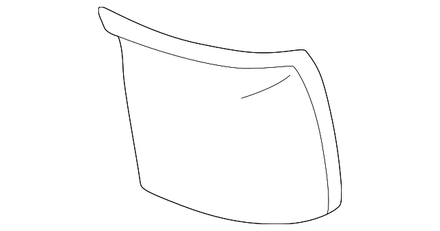5FA72LAZAD Деталь UPPER TRIM, RIGHT