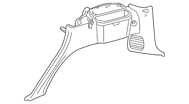 5FA62LAZAG Деталь LOWER TRIM, RIGHT
