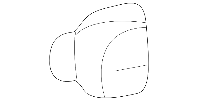 55196742AB Деталь UPPER TRIM BRACKET, RIGHT