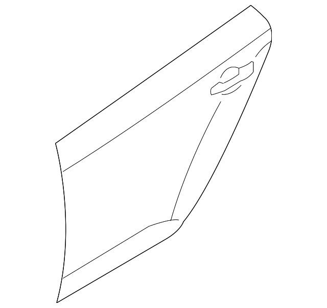 77121-1M010 OUTER PANEL, RIGHT