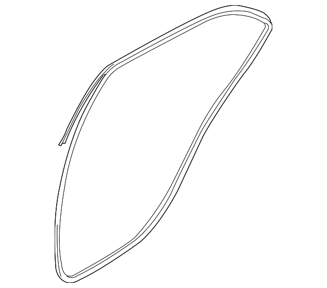 83140-1M000 DOOR W'STRIP, RIGHT