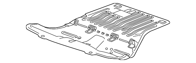 22860843 Деталь CENTER FLOOR PAN