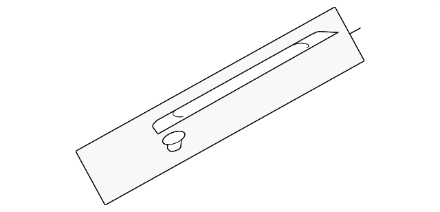 SU003-03252 Деталь SILL TRIM, RIGHT